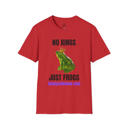 "No Kings, Just Frogs" Unisex Softstyle TJRS T-Shirt