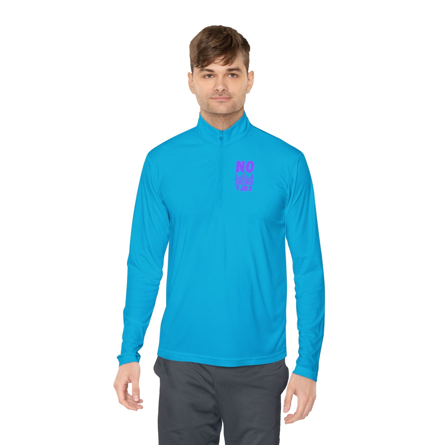 No Kings TJRS Logo Unisex Quarter-Zip Pullover