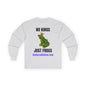 "No Kings, Juat Frogs" Unisex Ultra Cotton Long Sleeve Tee