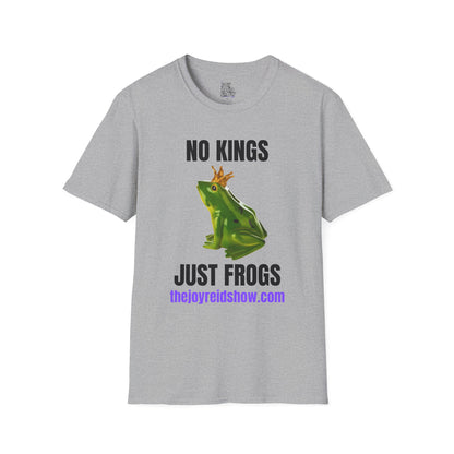 "No Kings, Just Frogs" Unisex Softstyle TJRS T-Shirt