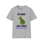 "No Kings, Just Frogs" Unisex Softstyle TJRS T-Shirt