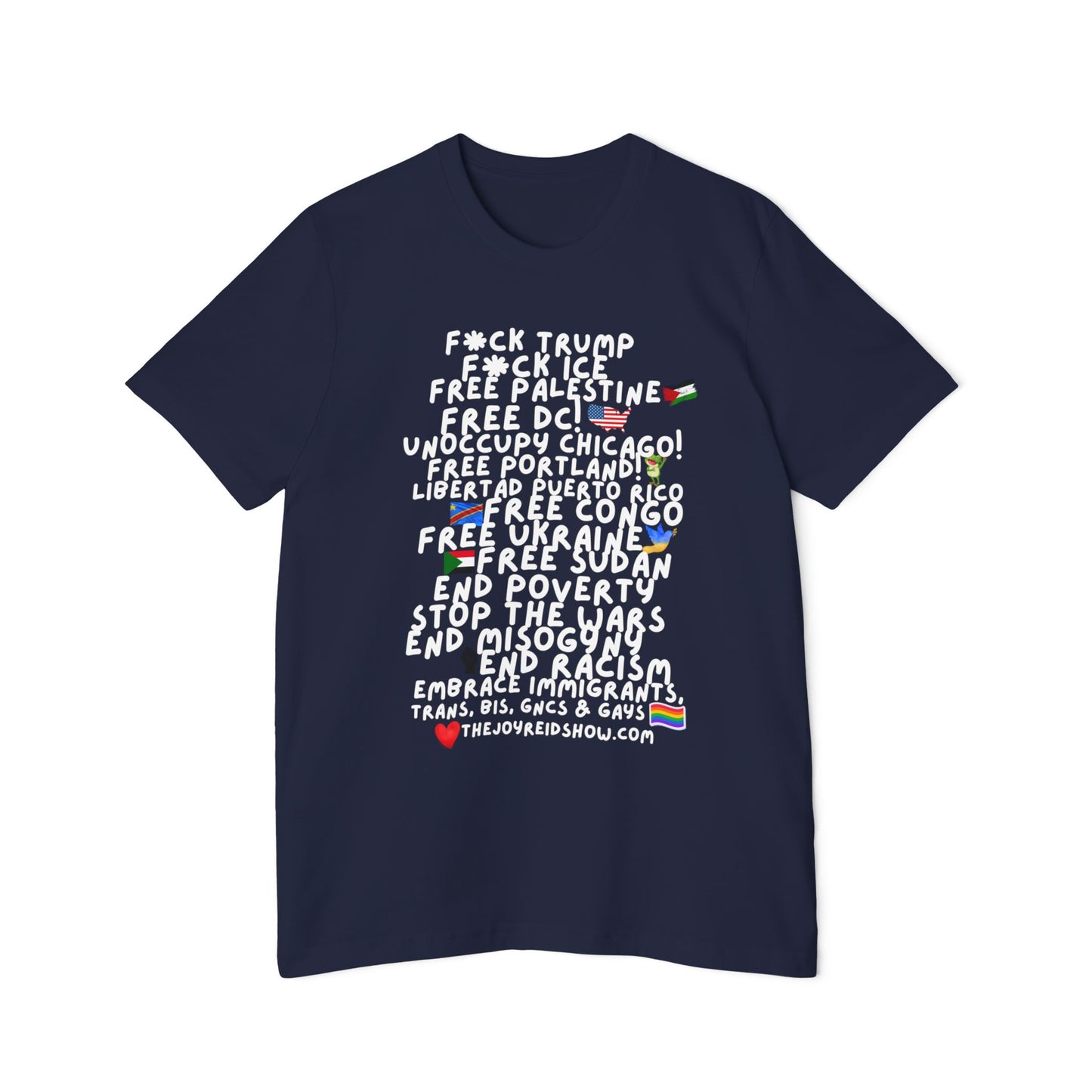 USA-Made Unisex Graphic T-Shirt: Empower Change, Social Justice, Activism, Protest Wear, Comfortable Cotton Tee