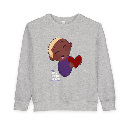 Toddler Sweatshirt with Joy Reid Design, Cute Gift for Kids, Toddler Apparel, Joy Reid Show Merchandise, Fun Kids Sweatshirt, Gift for [...]