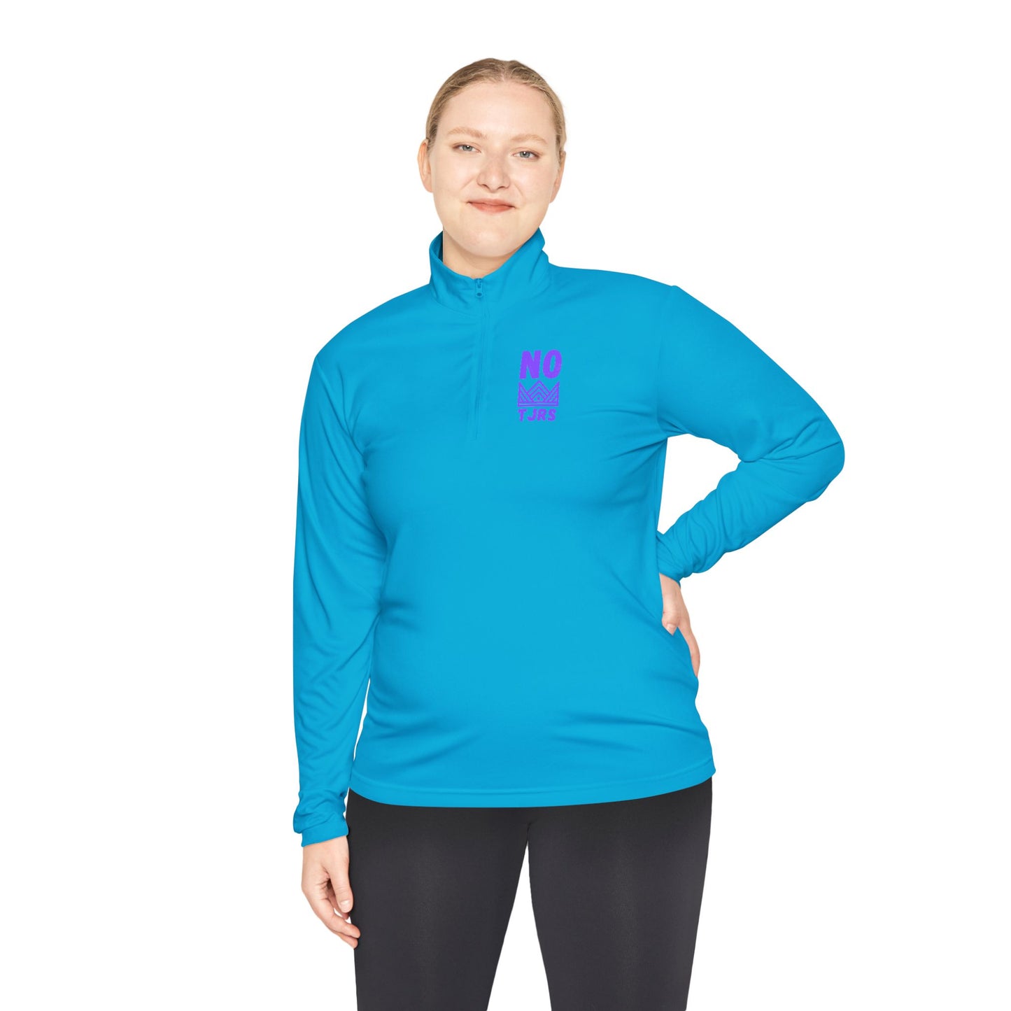 No Kings TJRS Logo Unisex Quarter-Zip Pullover