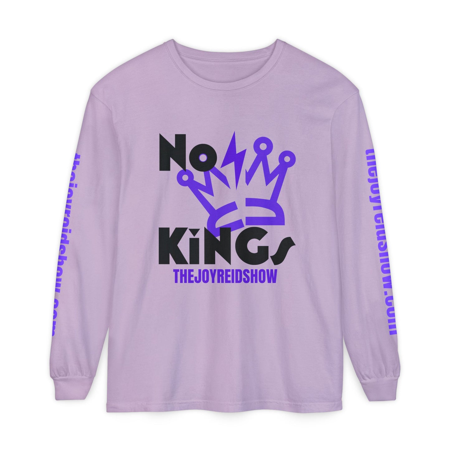 NO KINGS TJRS Unisex Tee-dyed Long Sleeve T-Shirt