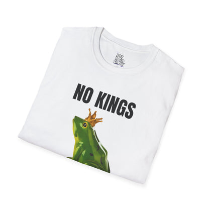 "No Kings, Just Frogs" Unisex Softstyle TJRS T-Shirt