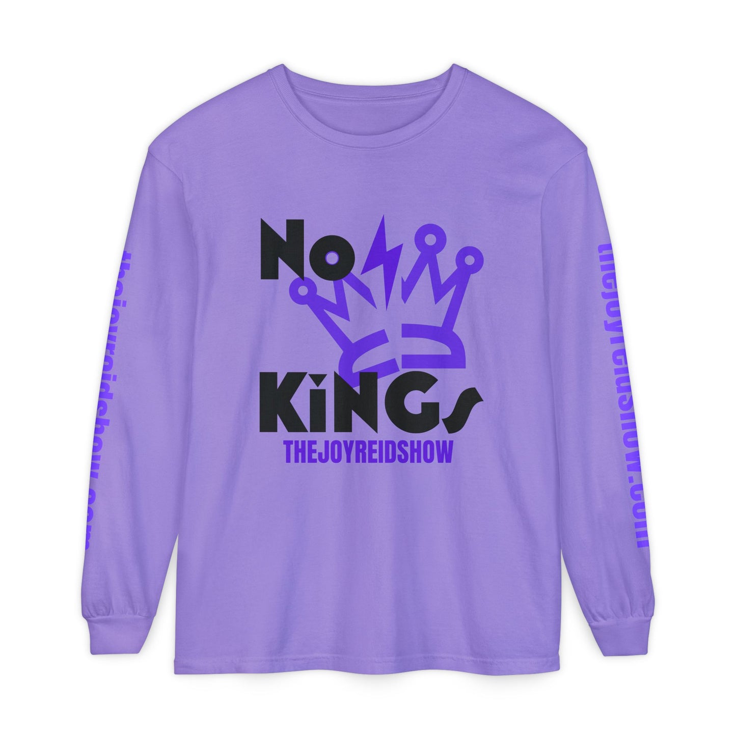 NO KINGS TJRS Unisex Tee-dyed Long Sleeve T-Shirt