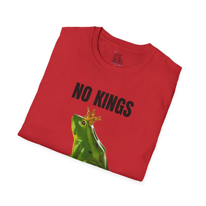 "No Kings, Just Frogs" Unisex Softstyle TJRS T-Shirt
