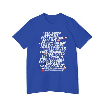 USA-Made Unisex Graphic T-Shirt: Empower Change, Social Justice, Activism, Protest Wear, Comfortable Cotton Tee