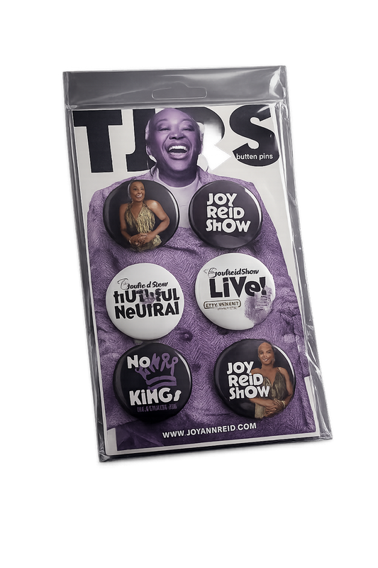 The Joy Reid Show Collector’s Button Pin Set