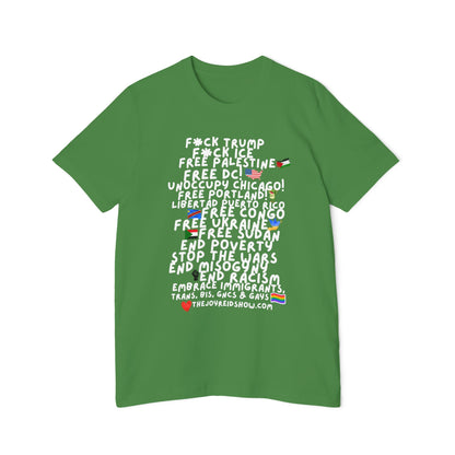 USA-Made Unisex Graphic T-Shirt: Empower Change, Social Justice, Activism, Protest Wear, Comfortable Cotton Tee