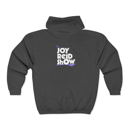 TJRS "Liberated Democrat" Hoodie. Unisex Heavy Blend™ Full Zip Hooded Sweatshirt