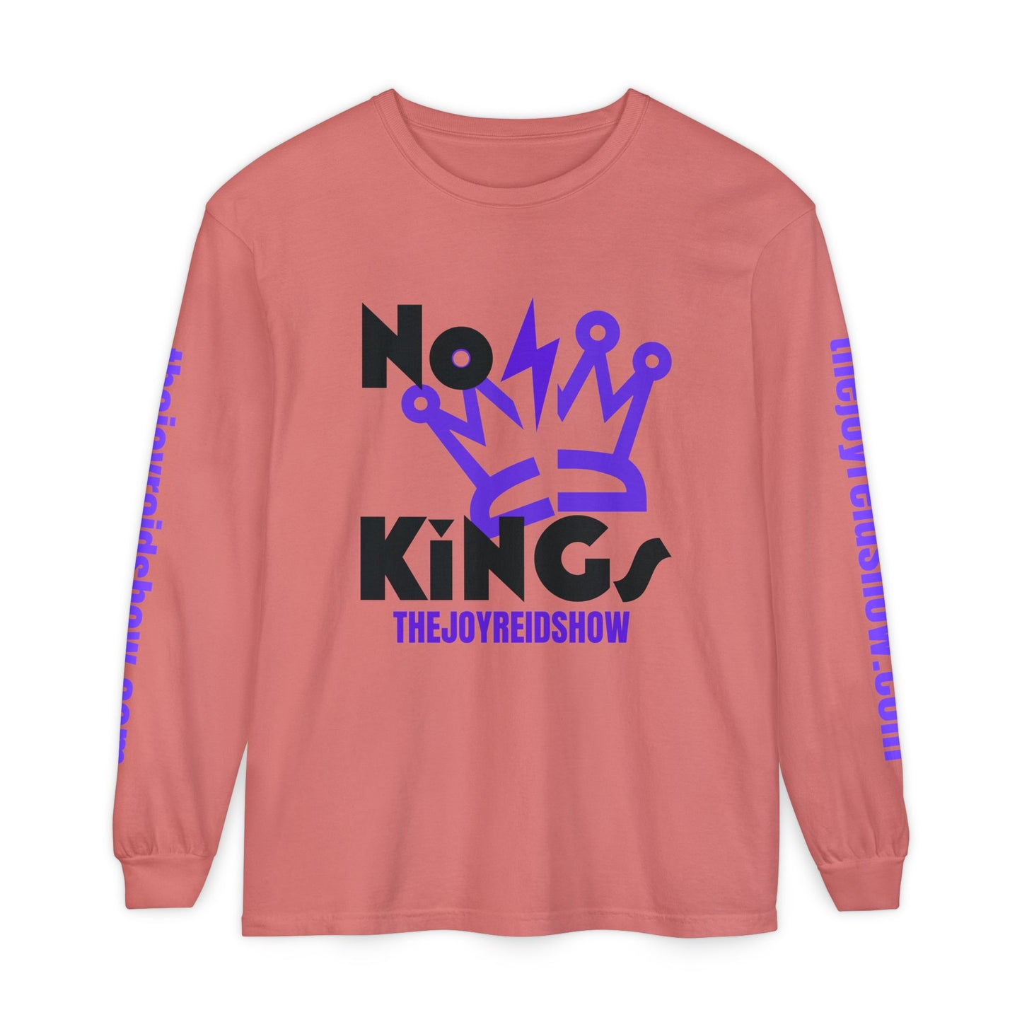 NO KINGS TJRS Unisex Tee-dyed Long Sleeve T-Shirt