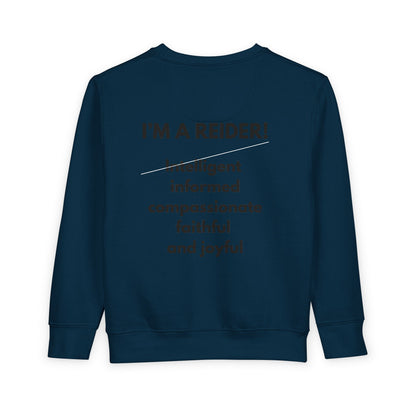 Toddler Sweatshirt with Joy Reid Design, Cute Gift for Kids, Toddler Apparel, Joy Reid Show Merchandise, Fun Kids Sweatshirt, Gift for [...]