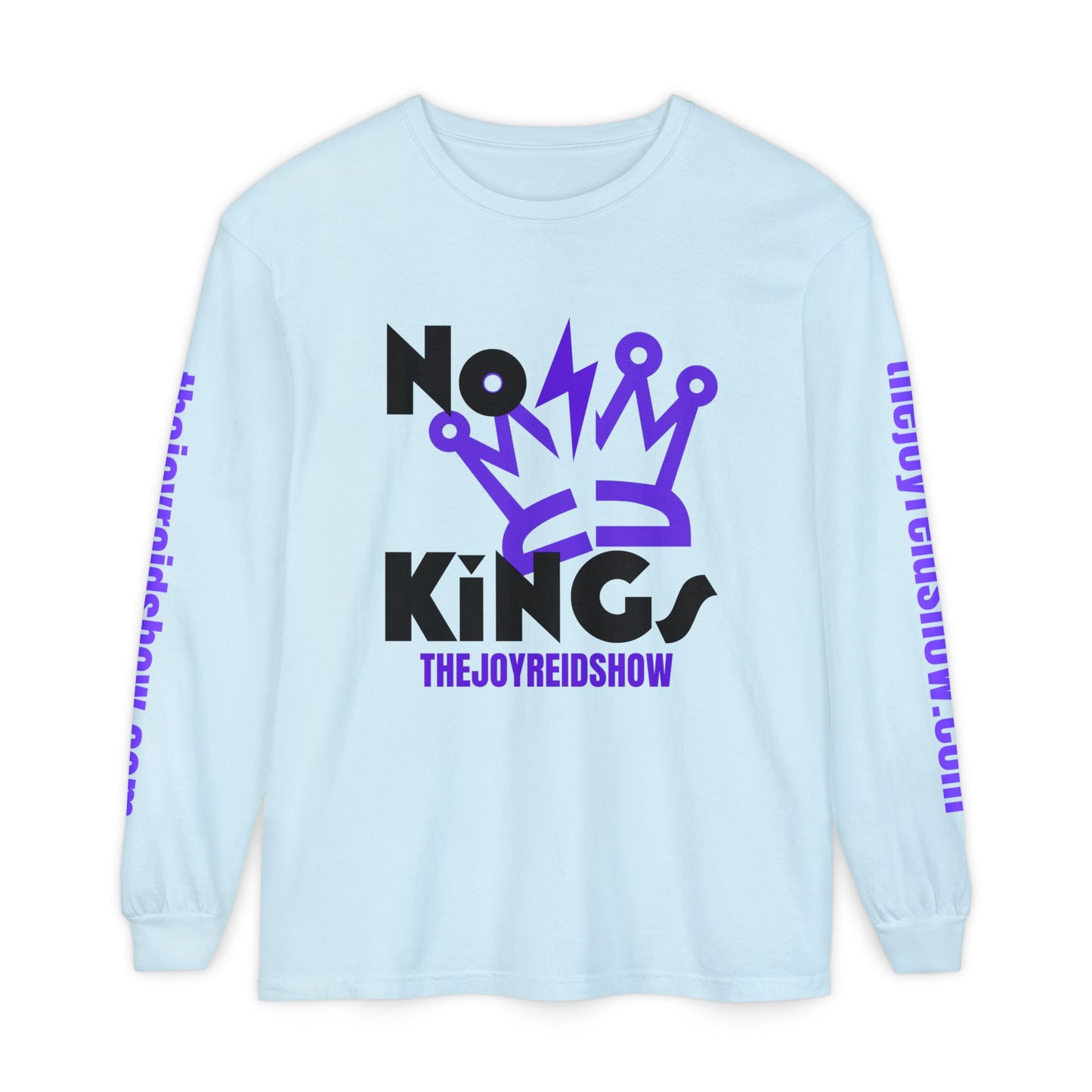 NO KINGS TJRS Unisex Tee-dyed Long Sleeve T-Shirt