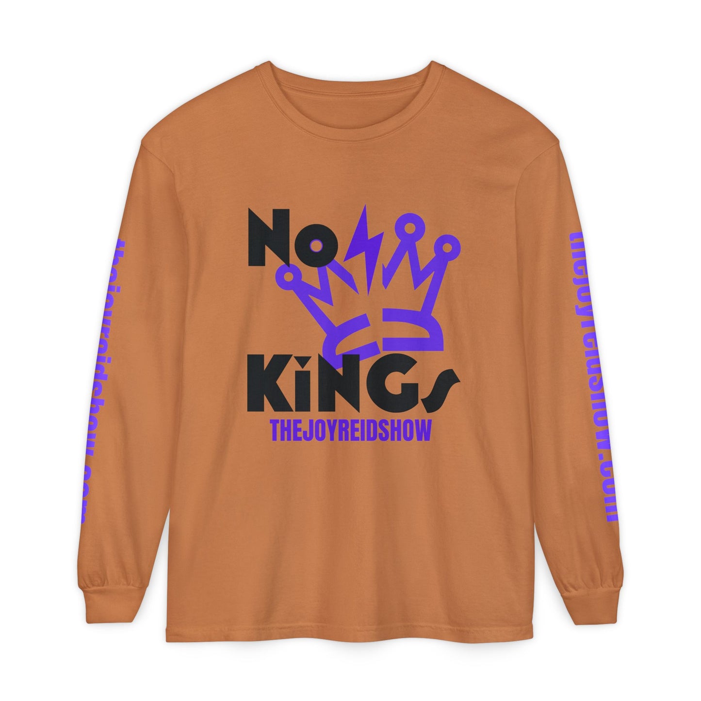 NO KINGS TJRS Unisex Tee-dyed Long Sleeve T-Shirt