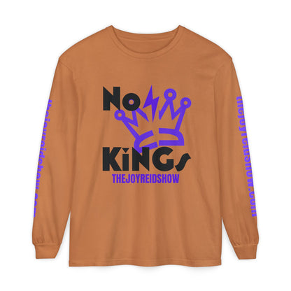 NO KINGS TJRS Unisex Tee-dyed Long Sleeve T-Shirt