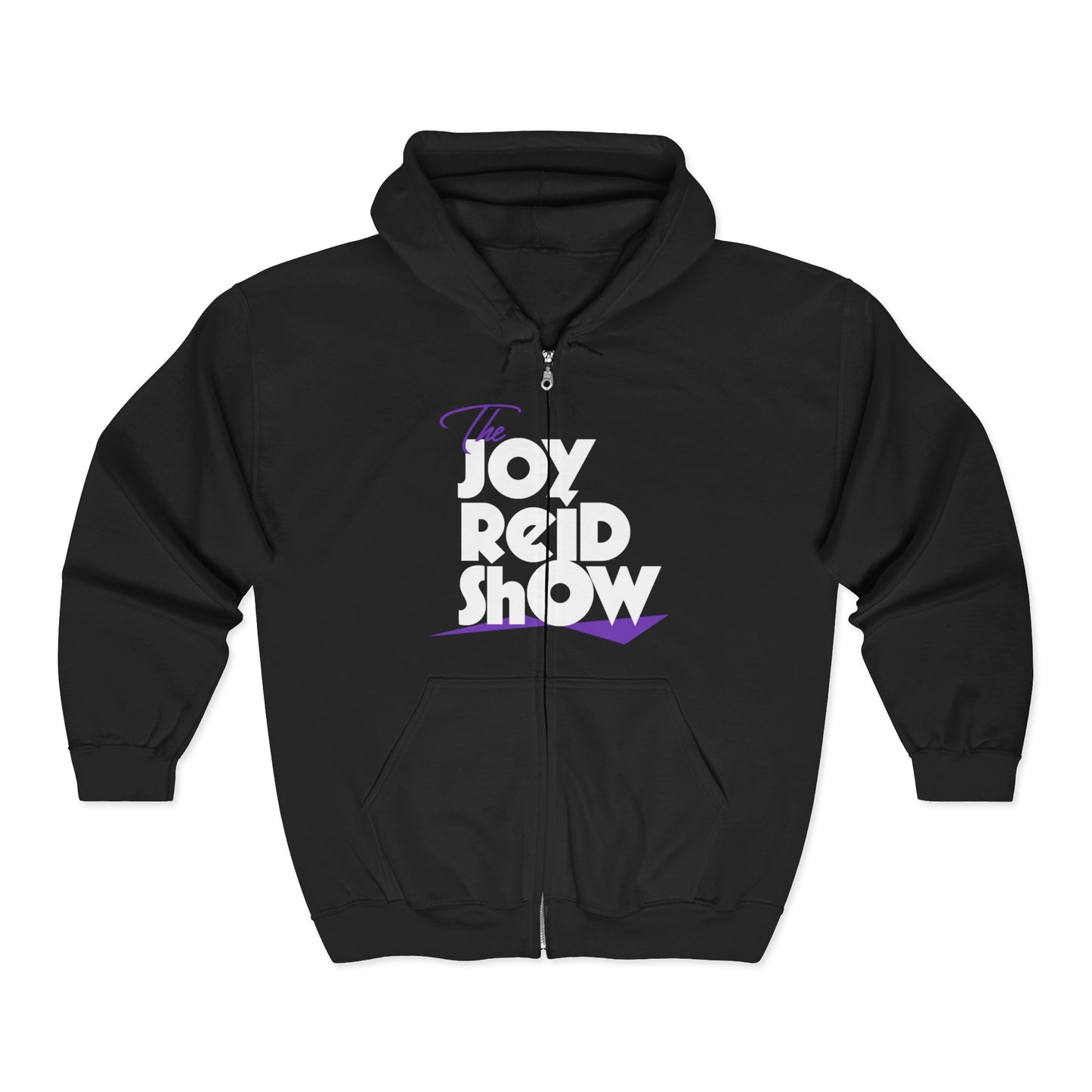Joy Reid Show Zip Hoodie – 'Resist' Political Message Full-Zip Sweatshirt