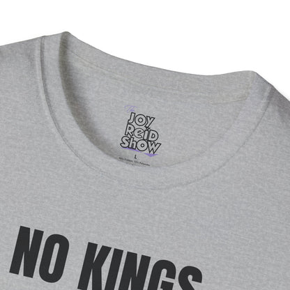 "No Kings, Just Frogs" Unisex Softstyle TJRS T-Shirt