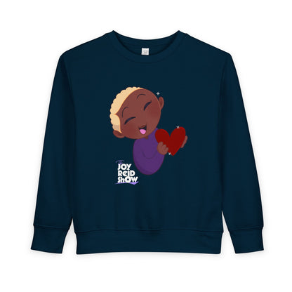 Toddler Sweatshirt with Joy Reid Design, Cute Gift for Kids, Toddler Apparel, Joy Reid Show Merchandise, Fun Kids Sweatshirt, Gift for [...]