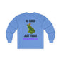 "No Kings, Juat Frogs" Unisex Ultra Cotton Long Sleeve Tee