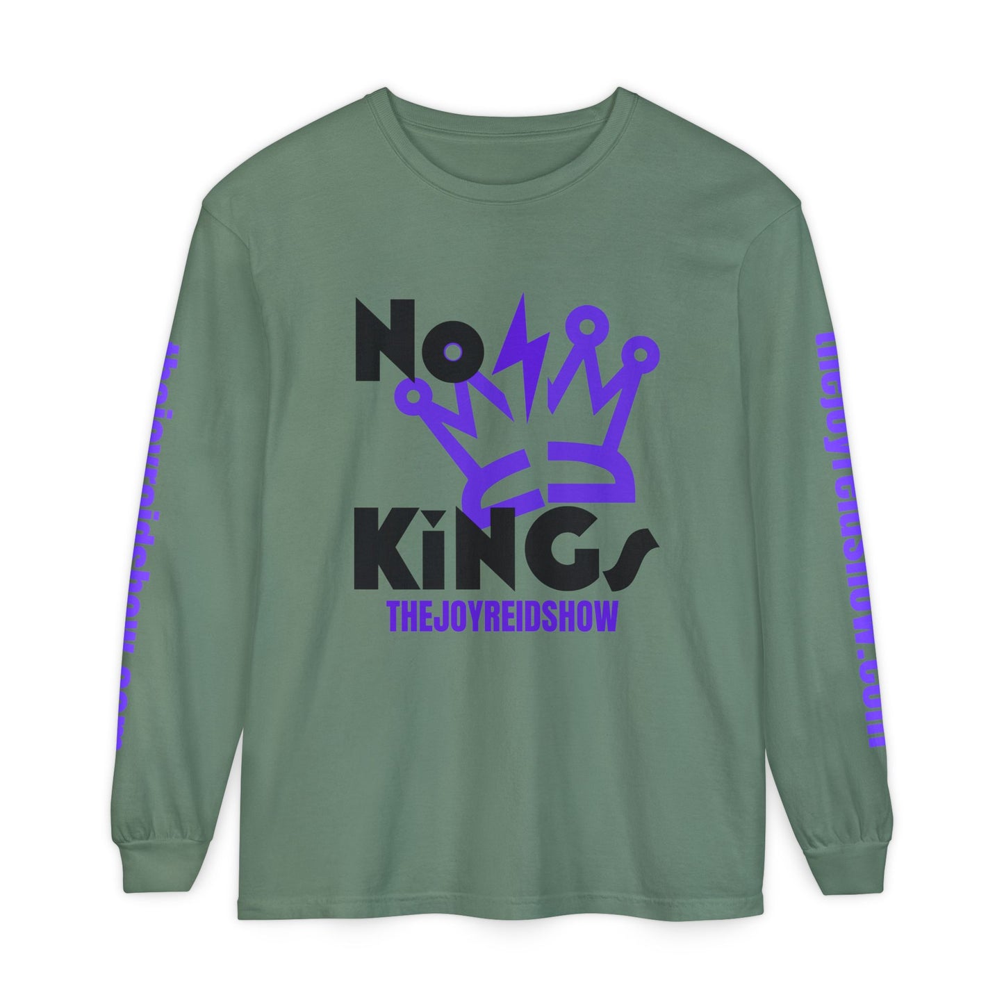 NO KINGS TJRS Unisex Tee-dyed Long Sleeve T-Shirt