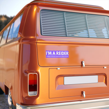 Reider Bumper Stickers