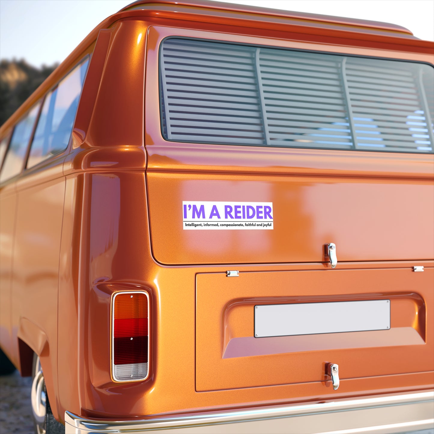 I Am A Reider Bumper Sticker