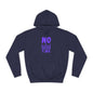 No Kings Purple Crown Unisex College Hoodie