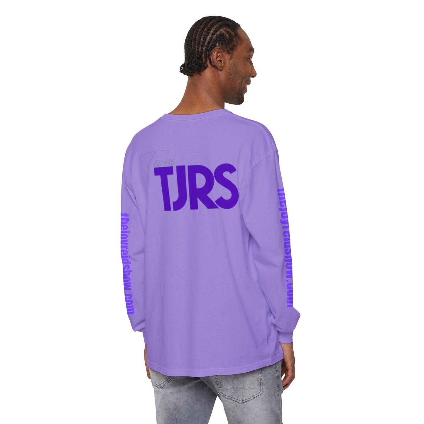 NO KINGS TJRS Unisex Tee-dyed Long Sleeve T-Shirt
