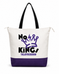 No Kings Premium Canvas Tote Bag